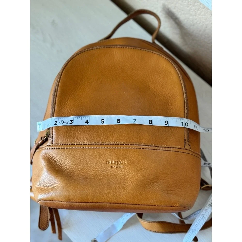 MARGOT NEW YORK kimmie backpack cognac